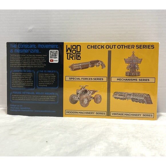 Wooden Marble Run Spiral Electric Motorized - Wooden 3D Puzzles for Adults an... - Picture 5 of 7